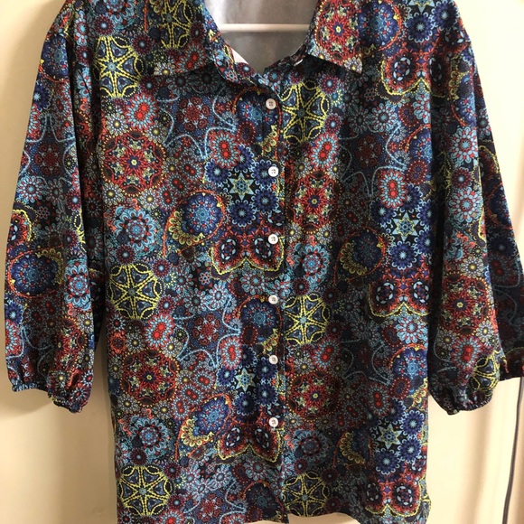 MISSLOOK button up blouse - Picture 1 of 4